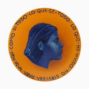 Natasha Lelenco, Monnaie #200, 2024, Peinture sur Pin