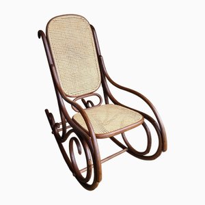 Rocking Chair in Bentwood, Early 20th Century