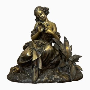 Devaulx, Junge Frau, 1850, Bronze