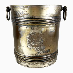 Antique Champagne Bucket in Silver-Plating from Christofle, 1890s