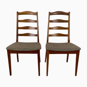 Mid-Century Ladderback Chairs from G Plan, 1960s, Set of 2