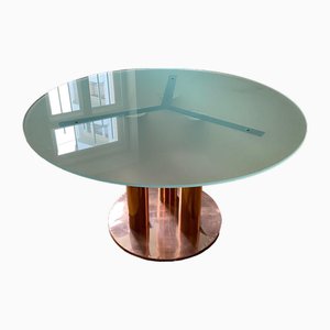 Copper Dining Table, France, 1970s