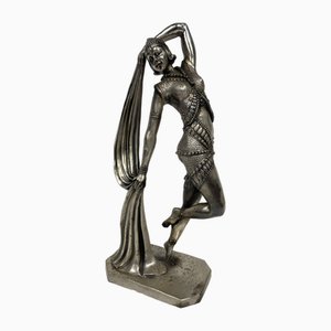 Scultura di ballerina Art Deco, anni '30