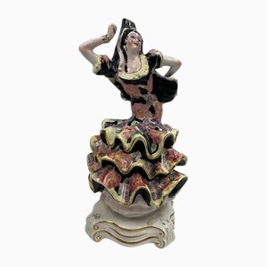 Dancer Ceramic Statue, 1940s