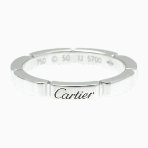 Maillon Panthere Ring in White Gold from Cartier