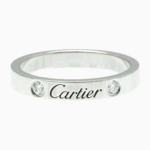 C De Wedding Ring in Platinum from Cartier