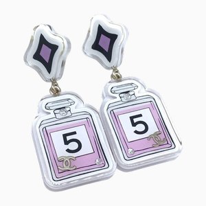 No.5 Earrings from Chanel, Set of 2