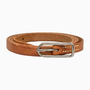 API1 Bracelet in Brown Leather from Hermes
