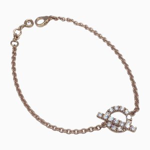 Bracelet with Diamond in Pink Gold from Hermes
