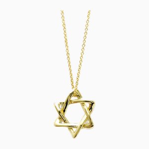 Star of David Necklace in Yellow Gold from Tiffany & Co.