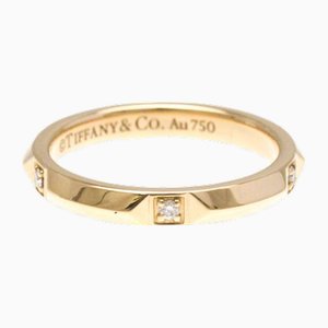 Pink Gold True Narrow Diamond Band Ring from Tiffany & Co.