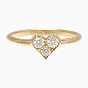 Pink Gold Sentimental Diamond Ring from Tiffany & Co.