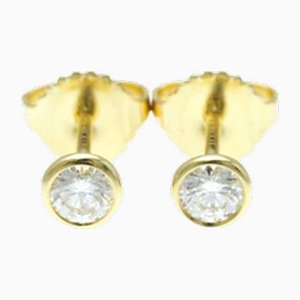 Yellow Gold Diamonds By the Yard Diamond Earrings from Tiffany & Co., Set of 2