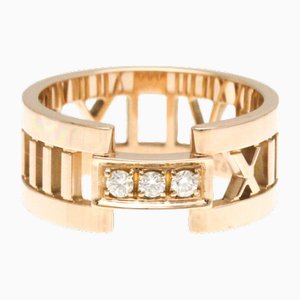 Pink Gold Open Atlas Diamond Ring from Tiffany & Co.