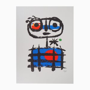 Joan Miro, Imaginary Boy, Lithograph