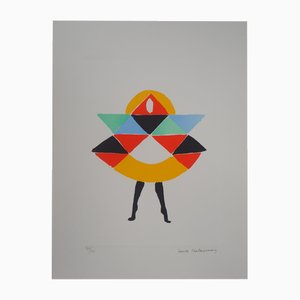Sonia Delaunay, Karneval, Lithographie