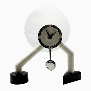 Ceramic Table Clock from Dalla Bassa Maria, Italy, 1980s