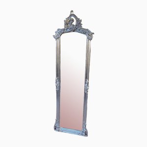 Silver Gilt Tall and Narrow Mirror