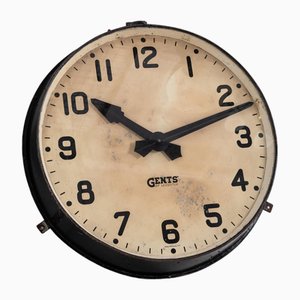Industrial Wall Clock from Gents of Leicester, 1930s