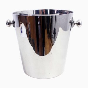 Ice Bucket in Stainless Steel from Bouillet Bourdelle, 1980s