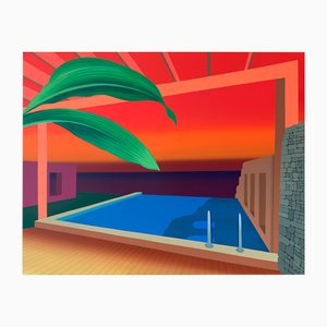 Marta Rynkiewicz, Tarde, 2020, Acrílico sobre lienzo
