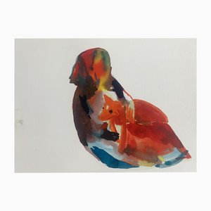 Hanna Ilczyszyn, Nocefresca (Milis, Sardaigne), Aquarelle, 2024