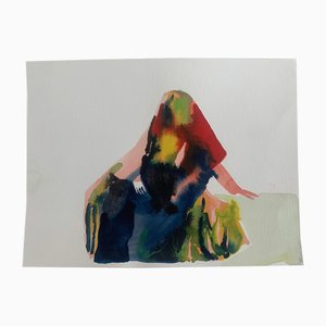 Hanna Ilczyszyn, Nocefresca (Milis, Sardinia), Watercolour, 2024