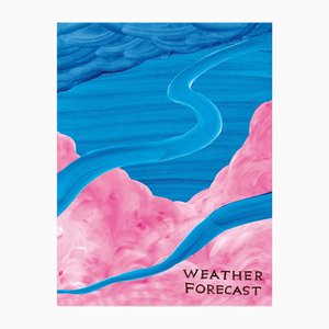 David Shrigley, Weather Forecast, 2024, Lithograph