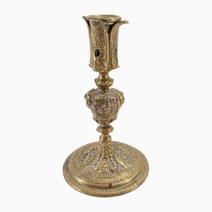 18th Century Renaissance Bronze Candleholder