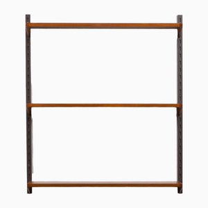 Teak Shelves for Fm Mobler by Kai Kristiansen, Denmark, 1960s