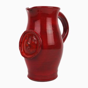 Ceramic Pitcher by the Cloutier Brothers, 1960s