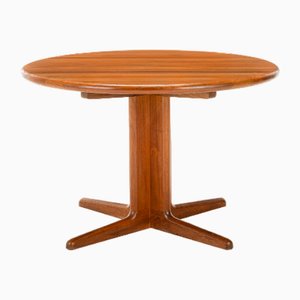 Vintage Danish Round Dining Table, 1960s