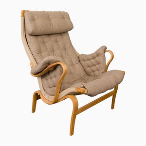 Pernilla Lounge Chair by Bruno Mathsson for Dux, 1960s