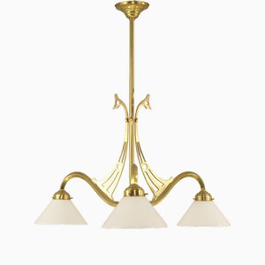 Chandelier from Wiener Werkstätte, 1920s