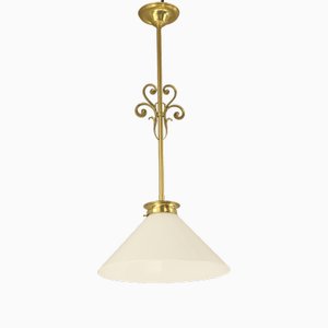 Viennese Hanging Lamp, 1920s