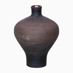 Art Deco Ceramic Vase, Czechia, 1940s