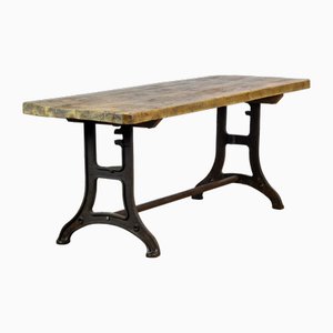 Industrial Table with an Pine Top