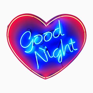 Good Night Neon Sign, 1980s