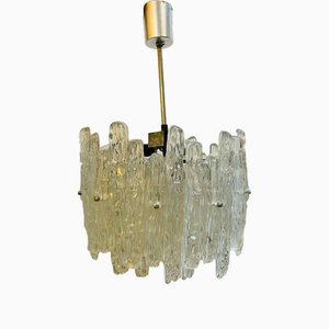 Bougeoir Mid-Century en Verre Acrylique par Jt Kalmar, 1960s