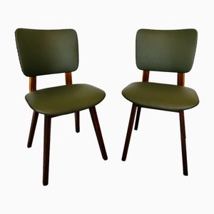 Holland Teak Dining Chairs, 1960s, Set of 2