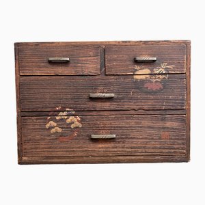 Japanese Haribako Sewing Box, 1920s