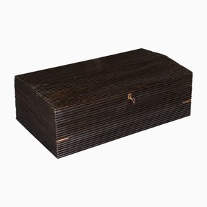 Victorian Ebony Correspondence Box, Ceylon