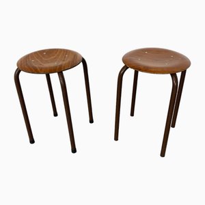 Set of Vintage Industrial Stools from Marko, 1950s