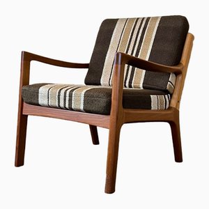 Teak Easy Chair Armlehnstuhl von Ole Wanscher Cado France & Son & Daverkosen, Dänemark, 1960er