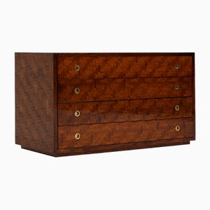 Italian Bamboo Chest of Drawers, 1970s