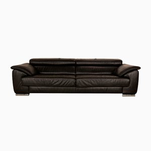 Blues Leather Two-Seater Sofa from Ewald Schillig