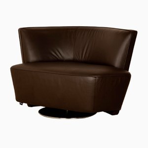 Poltrona Drift in pelle di Walter Knoll