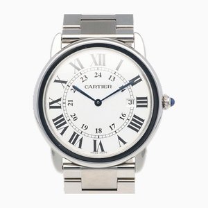 Rondo Solo Stainless Steel Quartz Watch from Cartier