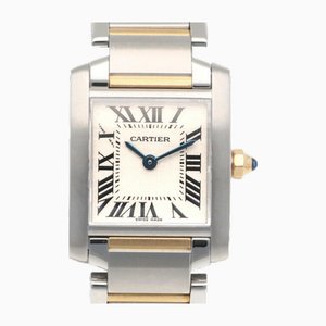 Tank Francaise Stainless Steel Quartz Watch from Cartier