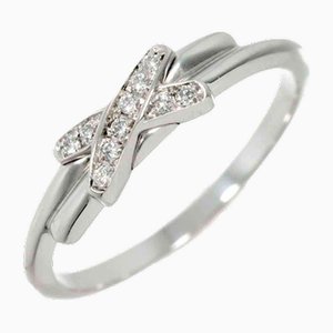 Jeux De Liens Diamond & White Gold Ring from Chaumet